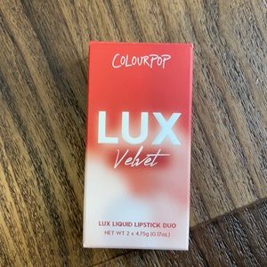 ColourPop lux velvet liquid lipstick duo